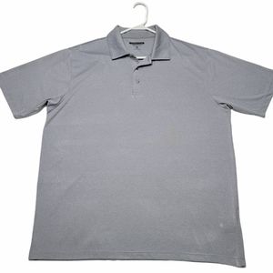 Cypress Club Performance Gray Polo Sz XL